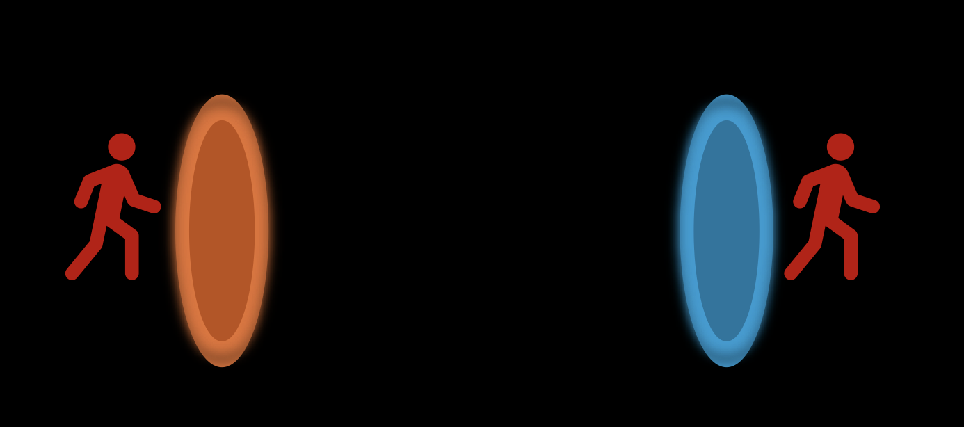 Example of player teleportation in tracking data